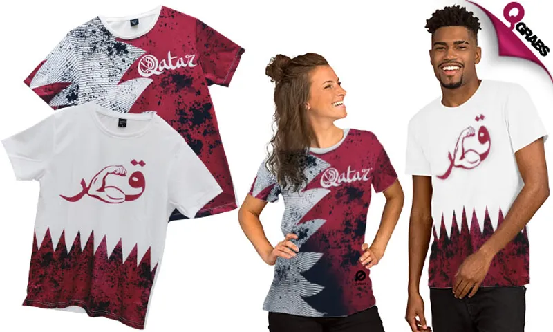 Qatar-Themed T-Shirts for Adults!